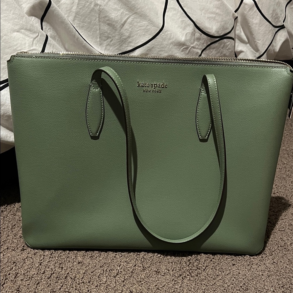 Kate Spade Sage Green Tote Bag